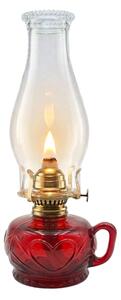 Brilagi - Petrolejová lampa MERLIN červená