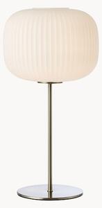 Veľká sklenená stolová lampa Sober