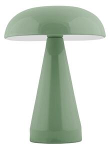 Zelená LED stmievateľná stolová lampa s kovovým tienidlom (výška 20,5 cm) Rachel – Leitmotiv