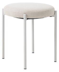 Krémová kovová stolička Pelican – Unique Furniture