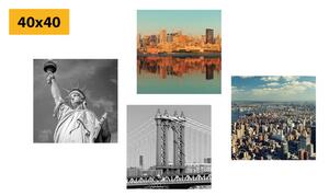 Set obrazov New York v zaujímavom prevedení