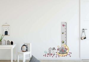 Úžasná detská nálepka na stenu pre deti pravítko do detskej izby 40 x 120 cm