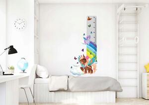 Krásna rozprávková nálepka na stenu pravítko my little pony 40 x 120 cm