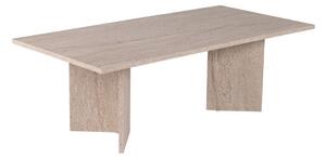 Béžový pololesklý konferenčný stolík 60x119 cm Sabin – Kalune Design