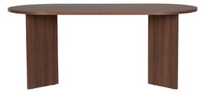 Jedálenský stôl v dekore orecha 89,5x180 cm Sablin – Kalune Design