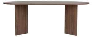 Jedálenský stôl v dekore orecha 90x200 cm Sabella – Kalune Design