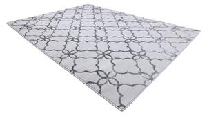 Moderný MEFE koberec 8504 Ďatelina, tmavosivý