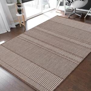 Škandinávsky svetlo hnedý koberec s jemným vzorovaním Šírka: 160 cm | Dĺžka: 230 cm