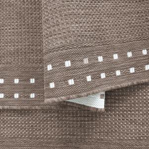 Béžový koberec s jednoduchým geometrickým vzorom Šírka: 80 cm | Dĺžka: 150 cm
