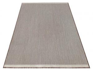 Hnedý škandinávsky koberec do obývacej izby Šírka: 120 cm | Dĺžka: 170 cm