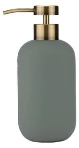 Zelený keramický dávkovač mydla 200 ml Lotus – Mette Ditmer Denmark