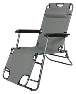 Prehouse Záhradná stolička v šedej farbe
