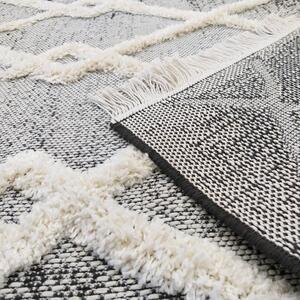 Moderný škandinávsky koberec so vzorom sivej farby Šírka: 120 cm | Dĺžka: 170 cm
