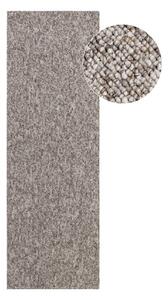 Sivý prateľný behúň 80x240 cm Rocco Taupe – Elle Decoration