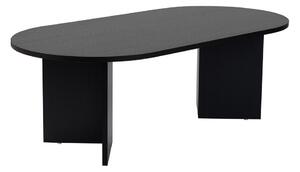 Čierny matný konferenčný stolík 60x119 cm Sable – Kalune Design