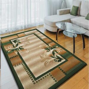 Kusový koberec v zelenej farbe 60x100cm SKLADOM Zelená Šírka: 60 cm | Dĺžka: 100 cm