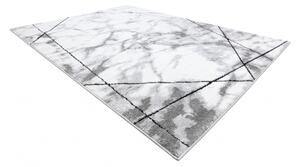 Moderný koberec COZY Lina, geometrický , mramor, šedý