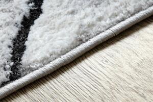 Moderný koberec COZY Lina, geometrický , mramor, šedý