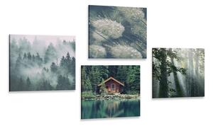 Set obrazov prírodné krásy