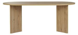 Jedálenský stôl v dekore duba 89,5x180 cm Sablin – Kalune Design