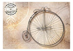 Fototapeta Starodávny bicykel - Vintage bicycles - sepia - 100x70
