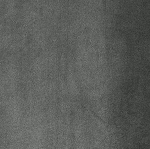 Moderný tmavo sivý záves zamatový 140 x 250 cm Sivá