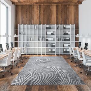 Nadčasový koberec s elegantným vzorom Sivá Šírka: 200 cm | Dĺžka: 290 cm