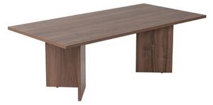 Tmavohnedý konferenčný stolík v dekore orecha 60x119 cm Sabin – Kalune Design