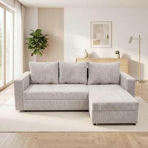 ROHOVÁ SEDAČKA, textil, béžová P & B - Sedačky, Online Only