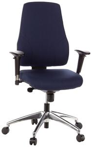 OTOČNÁ STOLIČKA, plochá tkanina, tmavomodrá MID.YOU - Online Only kancelárie, Online Only