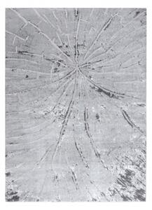 Moderný MEFE koberec 2784 Peň stromu, sivý
