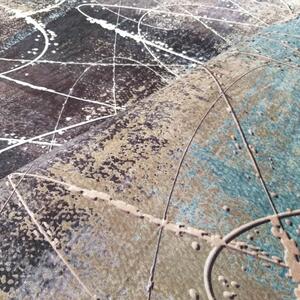 Štýlový koberec s abstraktným vzorom Šírka: 80 cm | Dĺžka: 150 cm