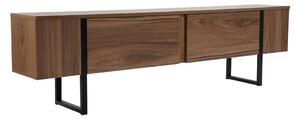 TV stolík v dekore orecha v tmavoprírodnej farbe 180x50x29,5 cm Serenity – Kalune Design