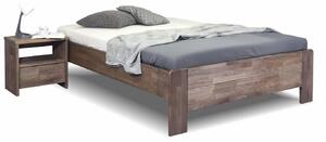 Vyvýšená váľanda z masívu FUTON, 140x200cm, masív buk
