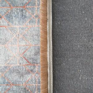 Protišmykový koberec s geometrickým vzorom Šírka: 60 cm | Dĺžka: 100 cm