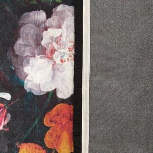 Protišmykový koberec s očarujúcim kvetinovým motívom Šírka: 60 cm | Dĺžka: 100 cm