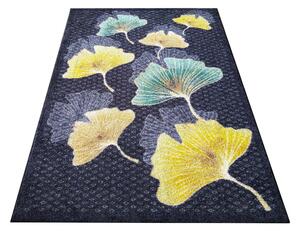 Fenomenálny koberec do obývačky Žltá Šírka: 80 cm | Dĺžka: 150 cm