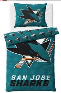 NHL Hokejové obliečky San Jose Sharks Shields 140x200/70x90 cm