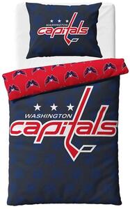 NHL Hokejové obliečky Washington Capitals Shields 140x200/70x90 cm
