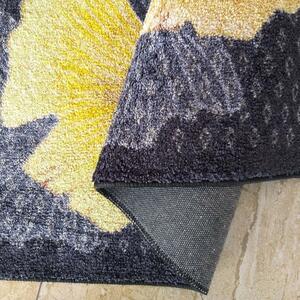 Fenomenálny koberec do obývačky Žltá Šírka: 80 cm | Dĺžka: 150 cm