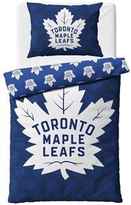 NHL Hokejové obliečky Toronto Maple Leafs Shields 140x200/70x90 cm