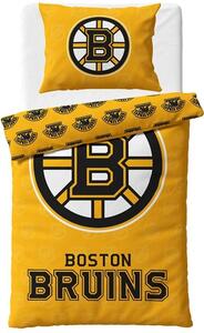 NHL Hokejové obliečky Boston Bruins Shields 140x200/70x90 cm