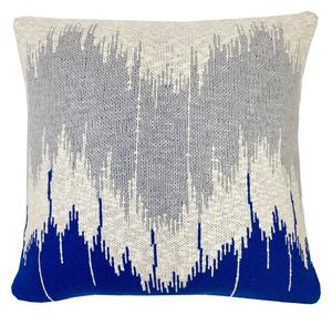 Vankúše Malagoon Wave knitted cushion blue (NEW)