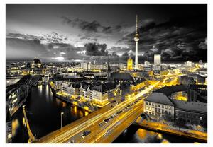 Fototapeta nočný život v Berlíne - Berlin at night - 100x70