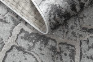 Moderný MEFE koberec 6185 Peň stromu, sivý