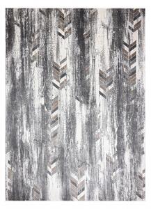 Moderný koberec NOBLE 9732 47 Rybia kosť vintage, sivo / béžový