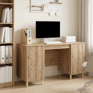 Maison Exclusive – Písací stôl Artisan z dubového dreva 142,5 x 50 x 75 cm, drevotrieska