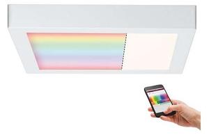 Paulmann výpredaj VZORKU - stropná svietidlo Cesena hranaté LED 22W 1700lm 2700K 230V RGB + tunable white 79807