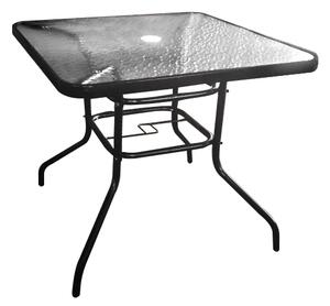 TRENDIE Zostava záhradného nábytku - 4 stoličky a stôl 80x80cm