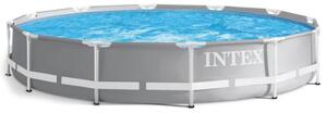 Nadzemný záhradný bazén 366 cm Sivá